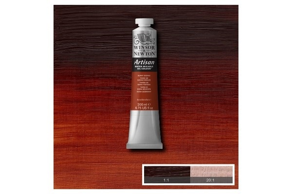 Arti Wat-Mix Oil 200Ml Burnt Sienna 074 in the group Sport, leisure & Hobby / Hobby / Paint & Draw / Artist Colors / Oil paint at TP E-commerce Nordic AB (A08984)