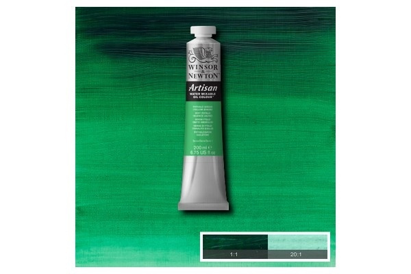 Arti Wat-Mix Oil 200Ml Phthalo Green (Yell S) 521 in the group Sport, leisure & Hobby / Hobby / Paint & Draw / Artist Colors / Oil paint at TP E-commerce Nordic AB (A08988)