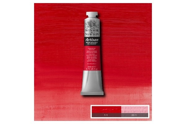 Arti Wat-Mix Oil 200Ml Cad Red Deep Hue 098 in the group Sport, leisure & Hobby / Hobby / Paint & Draw / Artist Colors / Oil paint at TP E-commerce Nordic AB (A08993)