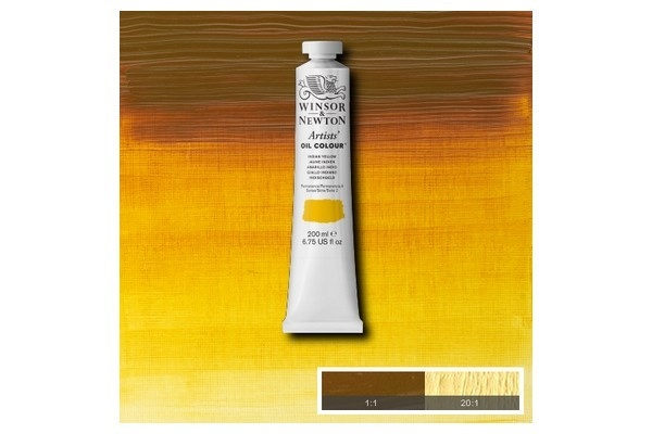 Artists Oil Col 200ML INDIAN YELLOW 319 in the group Sport, leisure & Hobby / Hobby / Paint & Draw / Artist Colors / Oil paint at TP E-commerce Nordic AB (A09006)