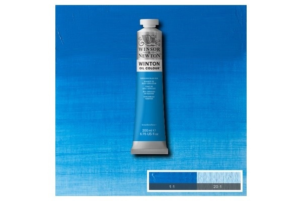 WINTON OIL COL 200 ml Cerule blue hue (10) 138 in the group Sport, leisure & Hobby / Hobby / Paint & Draw / Artist Colors / Oil paint at TP E-commerce Nordic AB (A09032)