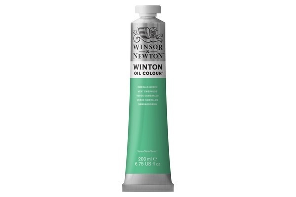 WINTON OIL COL 200 ml Emerald green (18) 241 in the group Sport, leisure & Hobby / Hobby / Paint & Draw / Artist Colors / Oil paint at TP E-commerce Nordic AB (A09037)