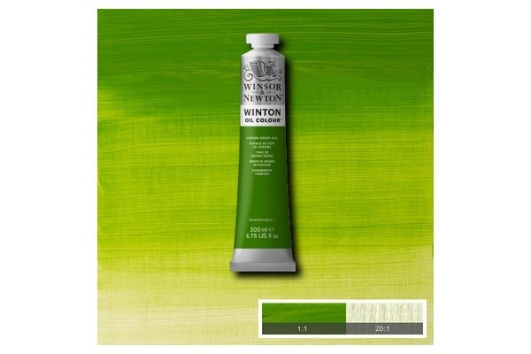 WINTON OIL COL 200 ml Chrome green hue (11) 145 in the group Sport, leisure & Hobby / Hobby / Paint & Draw / Artist Colors / Oil paint at TP E-commerce Nordic AB (A09039)