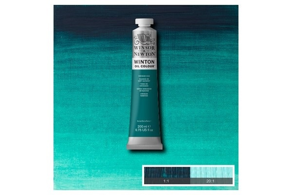 WINTON OIL COL 200 ml Viridian hue (43) 696 in the group Sport, leisure & Hobby / Hobby / Paint & Draw / Artist Colors / Oil paint at TP E-commerce Nordic AB (A09040)