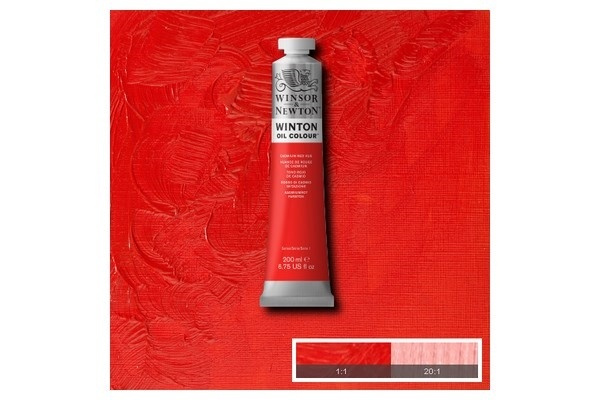 WINTON OIL COL 200 ml Cadmium red hue (05) 095 in the group Sport, leisure & Hobby / Hobby / Paint & Draw / Artist Colors / Oil paint at TP E-commerce Nordic AB (A09050)