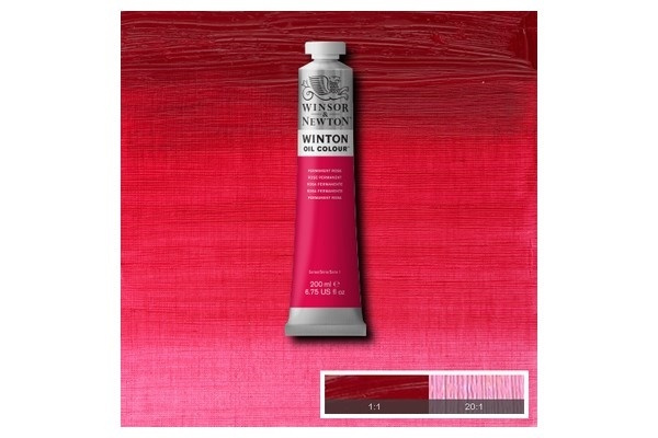 Winton Oil Col 200Ml (49) Permanent Rose 502 in the group Sport, leisure & Hobby / Hobby / Paint & Draw / Artist Colors / Oil paint at TP E-commerce Nordic AB (A09053)