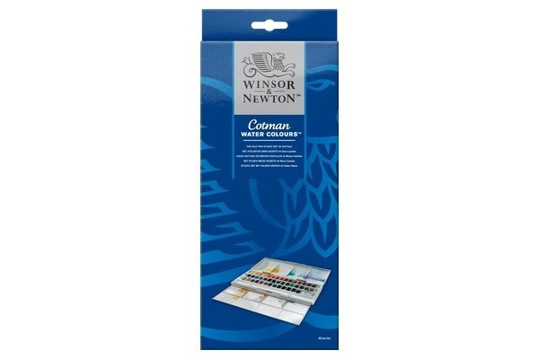 Cotman Water Color 45x½-pan studio in the group Sport, leisure & Hobby / Hobby / Paint & Draw / Artist Colors / Watercolors at TP E-commerce Nordic AB (A09086)