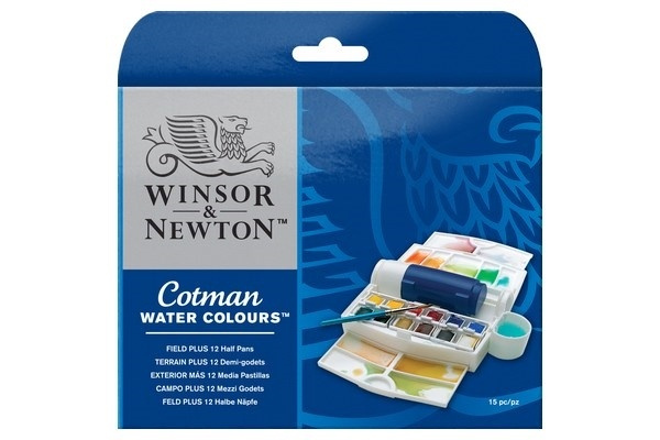 Cotman Water Col Field box Plus in the group Sport, leisure & Hobby / Hobby / Paint & Draw / Artist Colors / Watercolors at TP E-commerce Nordic AB (A09089)