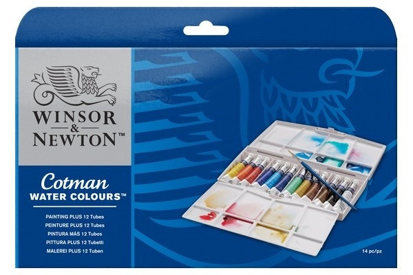 Cotman Water Color Tube Painting box Plus in the group Sport, leisure & Hobby / Hobby / Paint & Draw / Artist Colors / Watercolors at TP E-commerce Nordic AB (A09092)