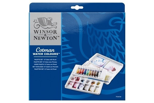 Cotman Water Color Palettset in the group Sport, leisure & Hobby / Hobby / Paint & Draw / Artist Colors / Watercolors at TP E-commerce Nordic AB (A09099)