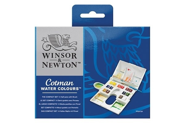 Cotman Watercolour set in the group Sport, leisure & Hobby / Hobby / Paint & Draw / Artist Colors / Watercolors at TP E-commerce Nordic AB (A09102)