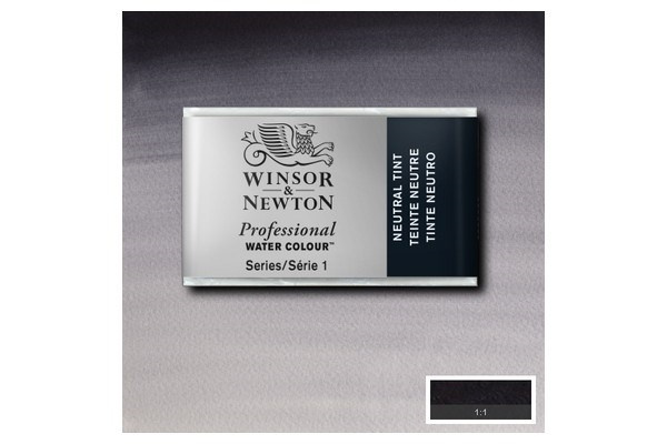 Prof Water Colour Pan/W Neutral Tint 430 in the group Sport, leisure & Hobby / Hobby / Paint & Draw / Artist Colors / Watercolors at TP E-commerce Nordic AB (A09131)