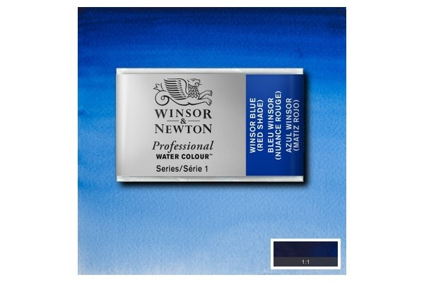 Prof Water Colour Pan/W Winsor Blue Rd 709 in the group Sport, leisure & Hobby / Hobby / Paint & Draw / Artist Colors / Watercolors at TP E-commerce Nordic AB (A09157)