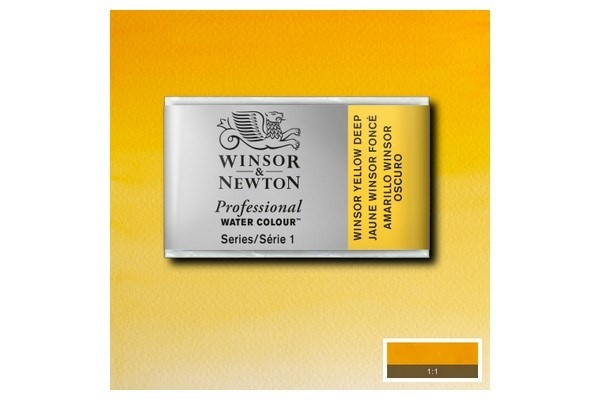 Prof Water Colour Pan/W Winsor Yell Dp 731 in the group Sport, leisure & Hobby / Hobby / Paint & Draw / Artist Colors / Watercolors at TP E-commerce Nordic AB (A09163)