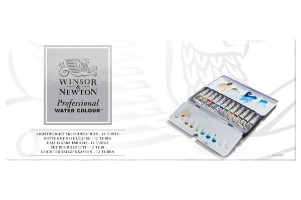 Professional Watercolour 12x5ml tuber in the group Sport, leisure & Hobby / Hobby / Paint & Draw / Artist Colors / Watercolors at TP E-commerce Nordic AB (A09170)
