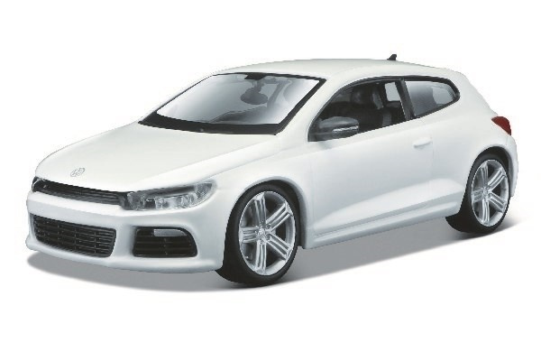 VW Scirocco R 1:24 white in the group TOYS, KIDS & BABY PRODUCTS / Toys / Toy cars at TP E-commerce Nordic AB (A09217)
