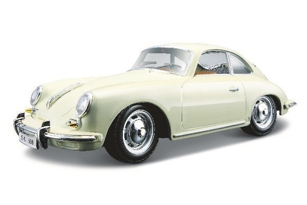 Porsche 356B Coupe (1961) 1:24 ivory in the group TOYS, KIDS & BABY PRODUCTS / Toys / Toy cars at TP E-commerce Nordic AB (A09234)