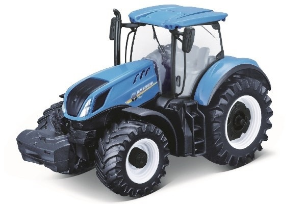 Tractor New Holland T7.315 10cm blue in the group TOYS, KIDS & BABY PRODUCTS / Toys / Toy cars at TP E-commerce Nordic AB (A09237)