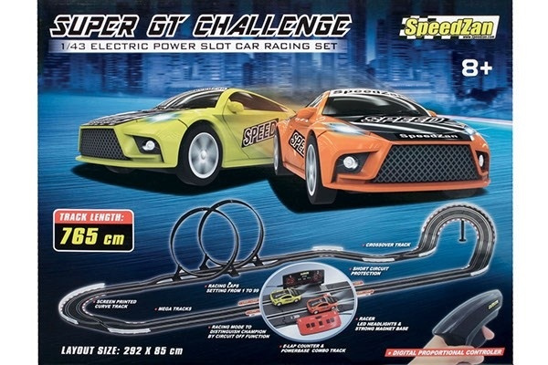 Super GT Challenge 765cm in the group TOYS, KIDS & BABY PRODUCTS / Radio controlled / Racing tracks / Tracks at TP E-commerce Nordic AB (A09268)