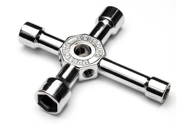 4 Way Glow Plug Wrench (Small) in the group TOYS, KIDS & BABY PRODUCTS / Radio controlled / RC Tools at TP E-commerce Nordic AB (A09536)