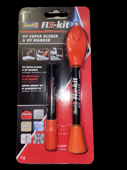 FIX-kit UV Super Glue + Refill in the group Sport, leisure & Hobby / Hobby / Plastic models / Glue at TP E-commerce Nordic AB (A09586)