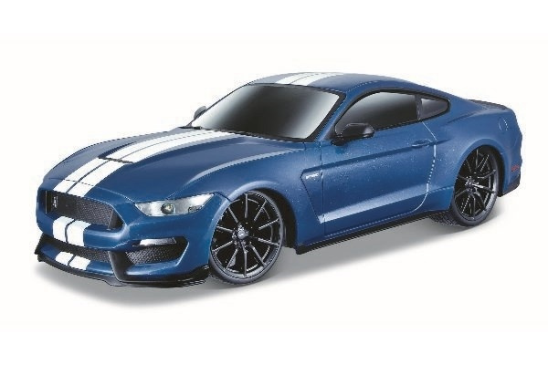 Ford Shelby GT350 1:24 Blå med Motorljud in the group TOYS, KIDS & BABY PRODUCTS / Toys / Toy cars at TP E-commerce Nordic AB (A09603)