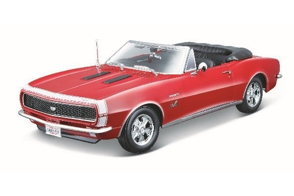 Chevrolet Camaro SS 396 Convertible 1967 1:18 Röd in the group TOYS, KIDS & BABY PRODUCTS / Toys / Toy cars at TP E-commerce Nordic AB (A09615)