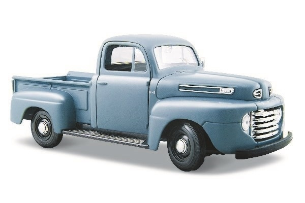 Ford F-1 Pickup 1948 1:24 Gråblå in the group TOYS, KIDS & BABY PRODUCTS / Toys / Toy cars at TP E-commerce Nordic AB (A09661)