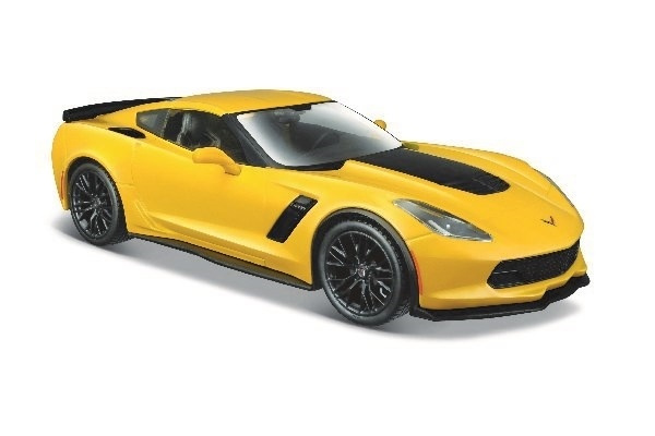 Corvette Z06 2015 1:24 Gul in the group TOYS, KIDS & BABY PRODUCTS / Toys / Toy cars at TP E-commerce Nordic AB (A09673)