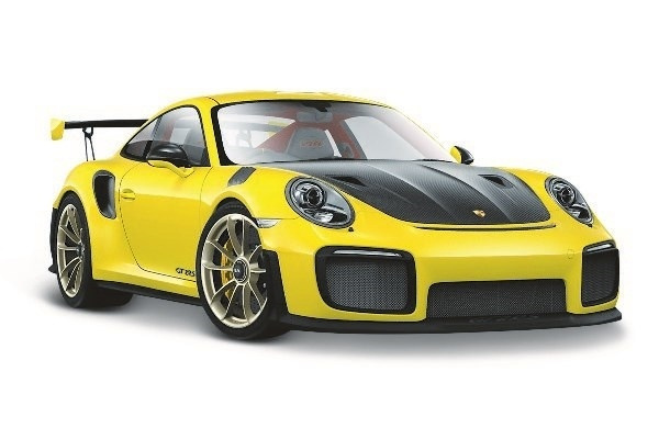 Porsche 911 GTS R2 1:24 Gul in the group TOYS, KIDS & BABY PRODUCTS / Toys / Toy cars at TP E-commerce Nordic AB (A09683)