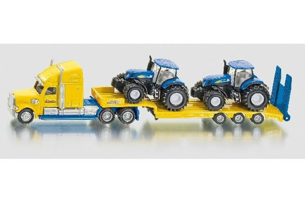Truck with New Holland tractors in the group TOYS, KIDS & BABY PRODUCTS / Toys / Toy cars at TP E-commerce Nordic AB (A09979)