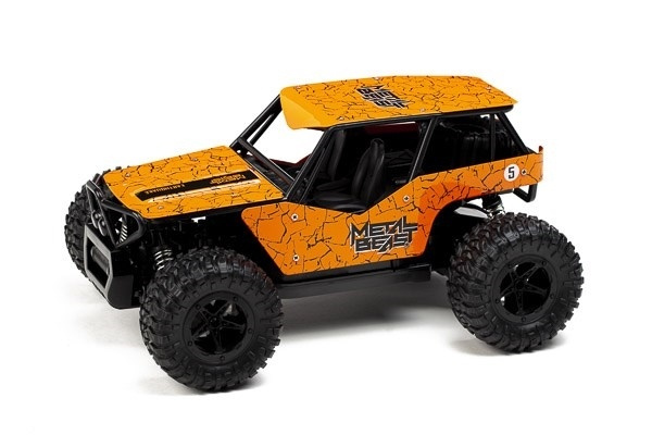 Metal Beast Earthquake 1:16 6V 500mAh R/C, Orange in the group TOYS, KIDS & BABY PRODUCTS / Toys / Toy cars at TP E-commerce Nordic AB (A10094)