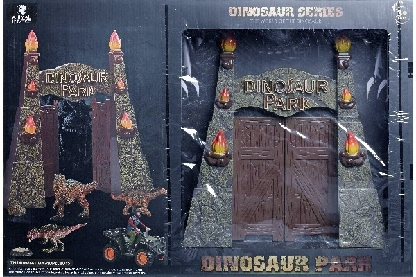 Dinosauriepark med massvis av tillbehör in the group TOYS, KIDS & BABY PRODUCTS / Toys / Toys at TP E-commerce Nordic AB (A10134)