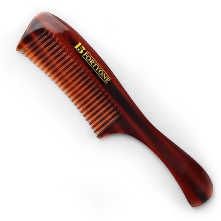 1541 London Rounded Pocket Beard Comb in the group BEAUTY & HEALTH / Hair & Styling / Shaving & Trimming / Beard combs & Shaving brushes at TP E-commerce Nordic AB (A10189)