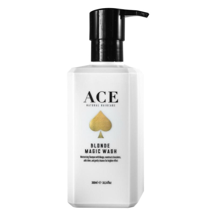 Ace Natural Haircare Blonde Magic Wash 300ml in the group BEAUTY & HEALTH / Hair & Styling / Hair care / Schampoo at TP E-commerce Nordic AB (A10195)