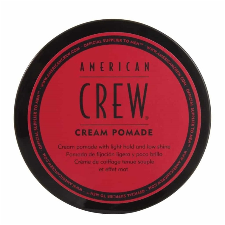 American Crew Cream Pomade 85g in the group BEAUTY & HEALTH / Hair & Styling / Hair styling / Hair wax at TP E-commerce Nordic AB (A10223)