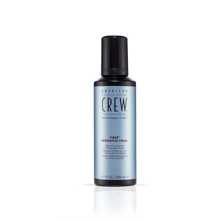 American Crew Fiber Grooming Foam 200ml in the group BEAUTY & HEALTH / Hair & Styling / Hair styling / Hair mousse at TP E-commerce Nordic AB (A10226)