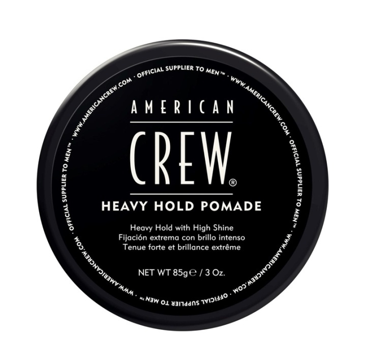American Crew Heavy Hold Pomade 85g in the group BEAUTY & HEALTH / Hair & Styling / Hair styling / Hair wax at TP E-commerce Nordic AB (A10228)
