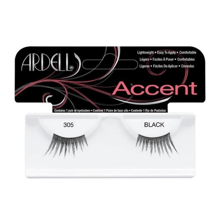 Ardell Accent Lashes 305 Black in the group BEAUTY & HEALTH / Makeup / Eyes & Eyebrows / False eyelashes at TP E-commerce Nordic AB (A10245)