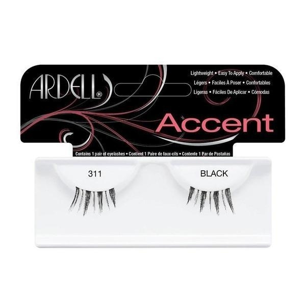 Ardell Accent Lashes 311 Black in the group BEAUTY & HEALTH / Makeup / Eyes & Eyebrows / False eyelashes at TP E-commerce Nordic AB (A10247)