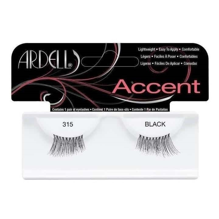Ardell Accent Lashes 315 Black in the group BEAUTY & HEALTH / Makeup / Eyes & Eyebrows / False eyelashes at TP E-commerce Nordic AB (A10248)