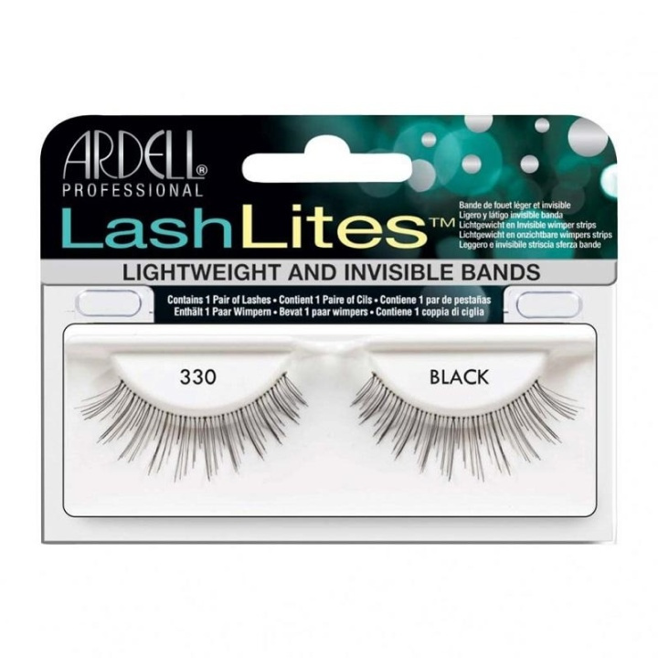 Ardell Lash Lites 330 Black in the group BEAUTY & HEALTH / Makeup / Eyes & Eyebrows / False eyelashes at TP E-commerce Nordic AB (A10292)