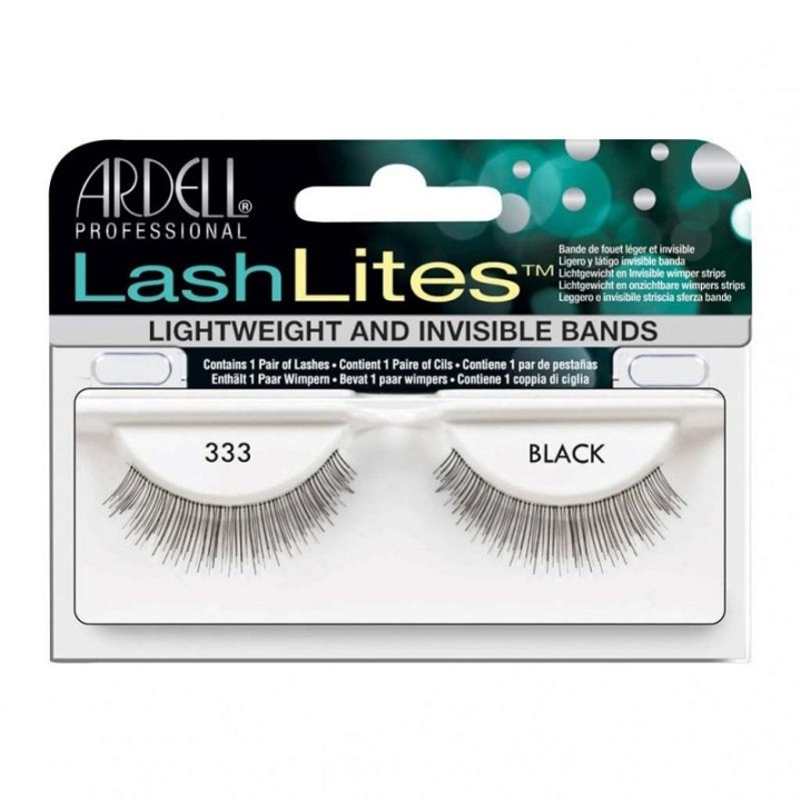 Ardell Lash Lites 333 Black in the group BEAUTY & HEALTH / Makeup / Eyes & Eyebrows / False eyelashes at TP E-commerce Nordic AB (A10295)