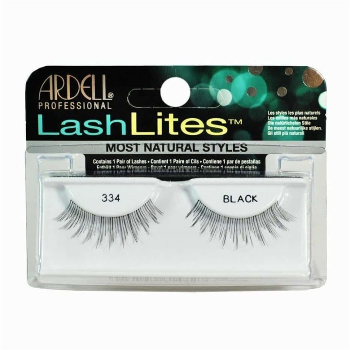 Ardell Lash Lites 334 Black in the group BEAUTY & HEALTH / Makeup / Eyes & Eyebrows / False eyelashes at TP E-commerce Nordic AB (A10296)