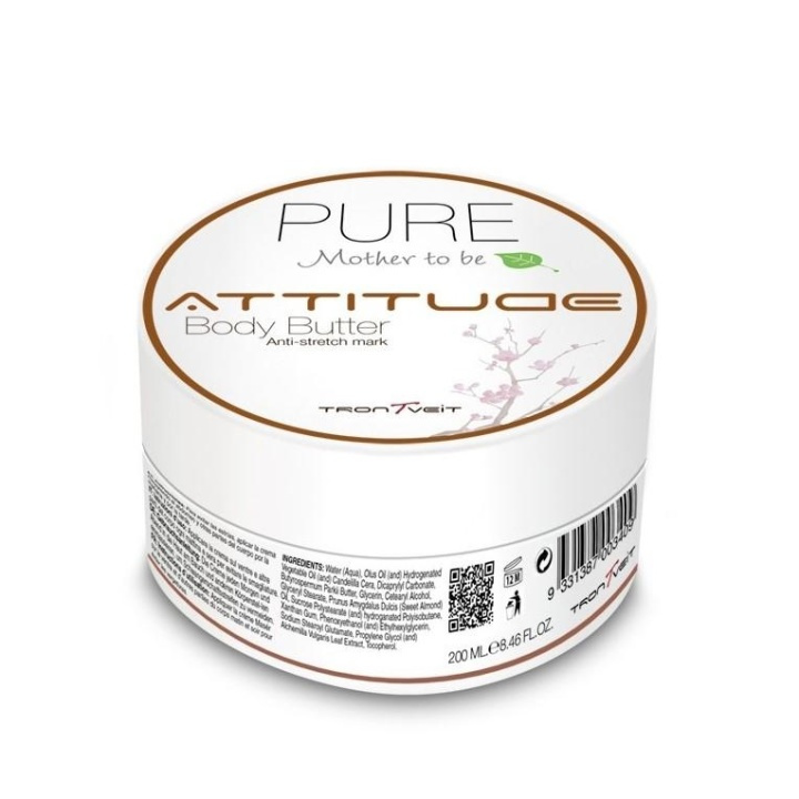 Attitude PURE Mother to be Body Butter 200ml in the group BEAUTY & HEALTH / Skin care / Body health / Body lotion at TP E-commerce Nordic AB (A10349)