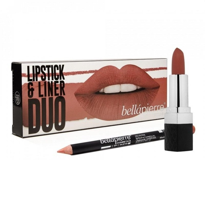 Bellapierre Lipstick & Liner Duo - Incognito in the group BEAUTY & HEALTH / Makeup / Lips / Lipstick at TP E-commerce Nordic AB (A10434)