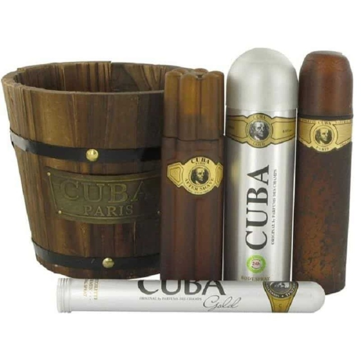 Giftset Cuba Gold Collection for Men Edt in the group BEAUTY & HEALTH / Fragrance & Perfume / Perfumes / Perfume sets at TP E-commerce Nordic AB (A10698)