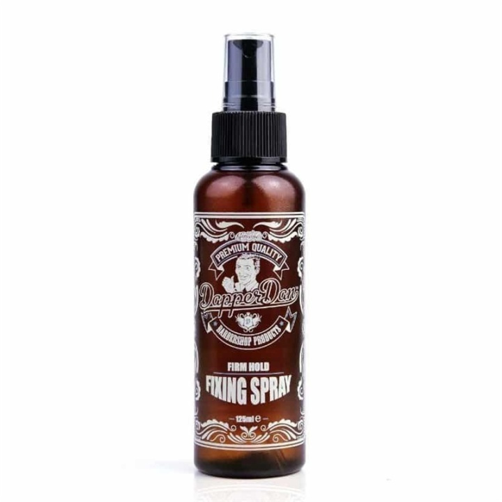Dapper Dan Firm Hold Fixing Spray 125ml in the group BEAUTY & HEALTH / Hair & Styling / Hair styling / Hair spray at TP E-commerce Nordic AB (A10701)