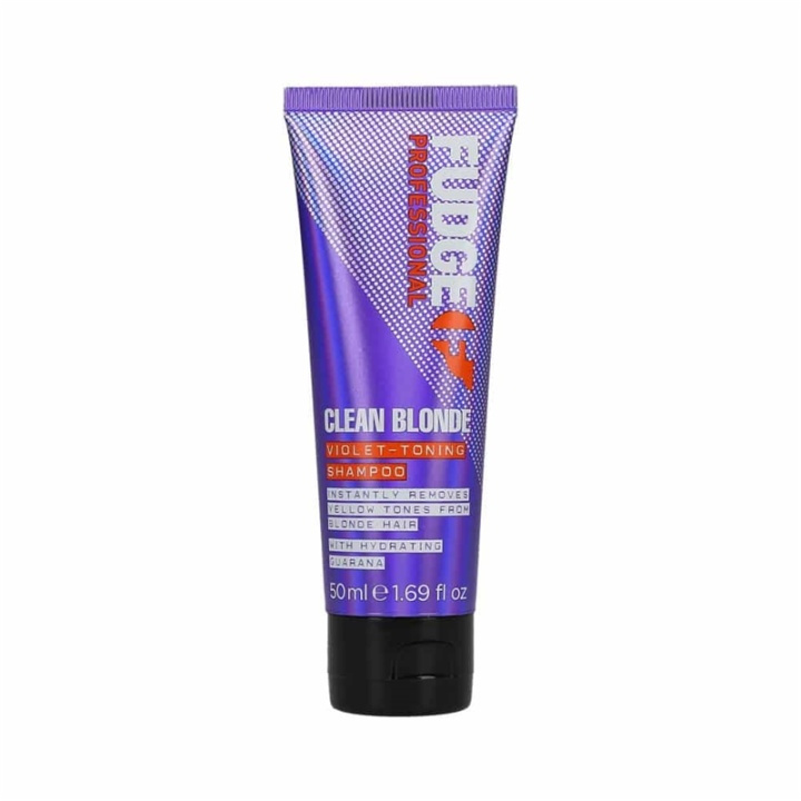 Fudge Clean Blonde Violet Toning Shampoo 50ml in the group BEAUTY & HEALTH / Hair & Styling / Hair care / Hair Dye / Silver shampoo at TP E-commerce Nordic AB (A10921)