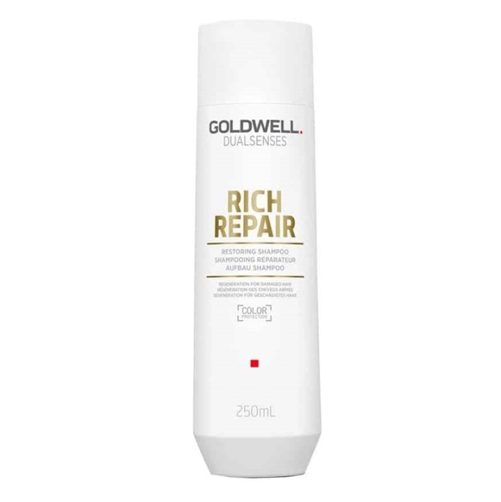 Goldwell Dualsenses Rich Repair Restoring Shampoo 250ml in the group BEAUTY & HEALTH / Hair & Styling / Hair care / Schampoo at TP E-commerce Nordic AB (A10946)